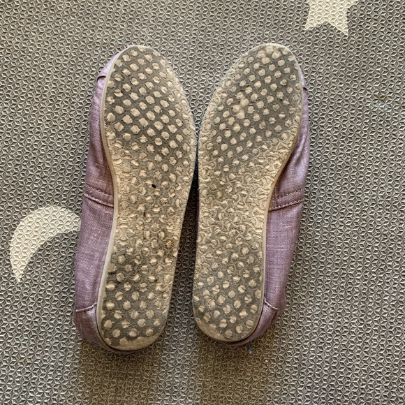 Purple Glitter TOMS - Picture 2 of 2